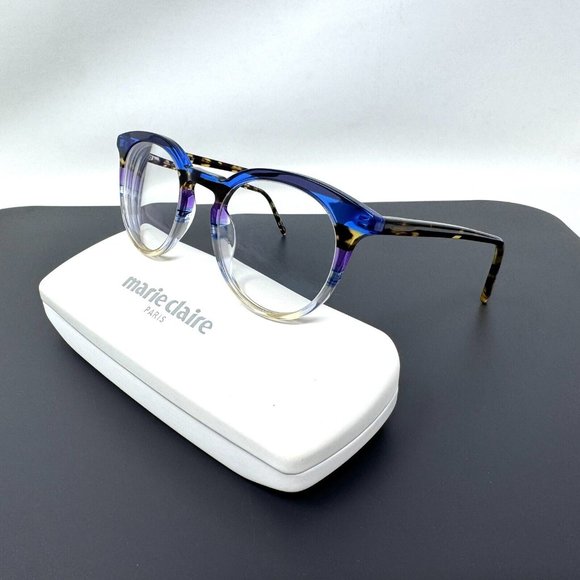 MARIE CLAIRE Eyeglasses 6272 Sapphire Stripe Frames 48 [] 20 140